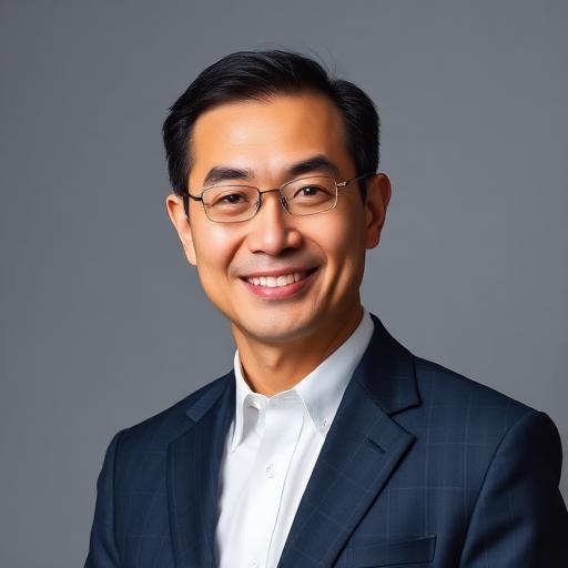 Professional portrait of Dr. Robert Chen - AI Ethics & Governance Advisor providing strategic AI guidance - TitanWave AI